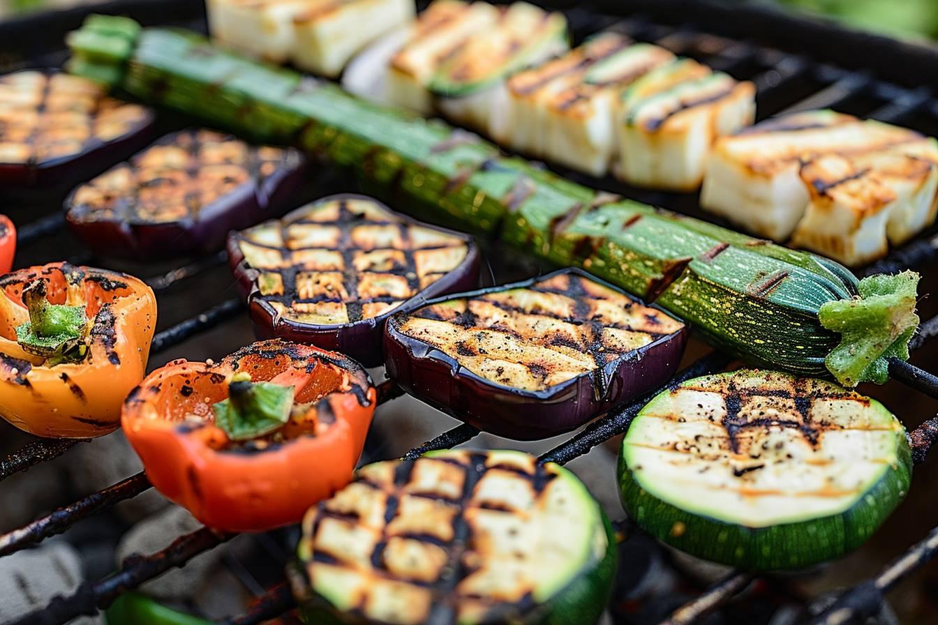 Pâtes fraîches aux légumes grillés d'été